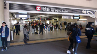 事發於沙田站。
