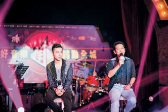 杨立门曾跟潘宇谦在音乐会中合唱《爱是永恒》。
