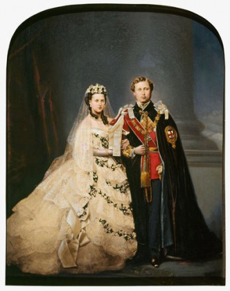 首次用相片纪录大婚盛事的是国王爱德华七世和亚历山德拉女王。
