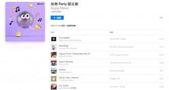 《热舞 Party 阖家欢》歌单，好锺意歌单个名。