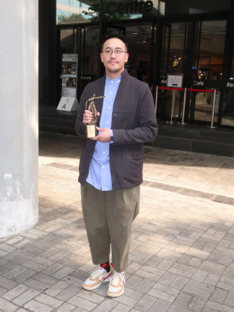 曾國祥對香港電影金像獎獎項抱平常心。