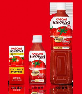 可果美是日本最大番茄酱制造商及「野菜生活100」的生产商。网图