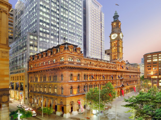 悉尼富麗敦酒店前身為郵政總局大樓。