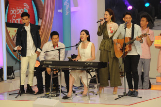 Happy Live做直播做到喺TVB节目中演出。