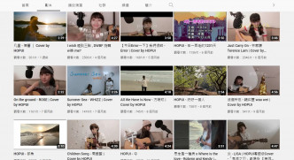 何佩仲有自己channel，經常會upload自己作品同cover歌。