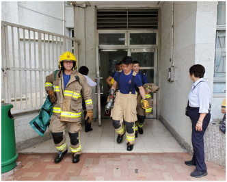 消防初步调查起火原因无可疑。林思明摄