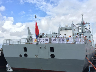 遼寧艦編隊在完成海上跨區機動任務後便到香港參加回歸20周年活動。