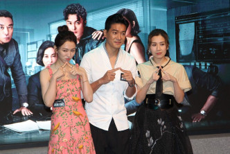 王敏奕、黎诺懿及黄智雯在《刑侦日记》中孭飞，有不错的演技发挥。