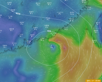 美国预报显示可能有2个热带扰动发展并先后靠近广东东部。网上图片