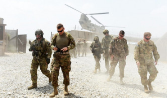 美國稱無意與伊朗開戰。AP圖片
