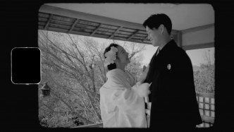 板野亦上载与老公高桥奎二的婚礼片段。