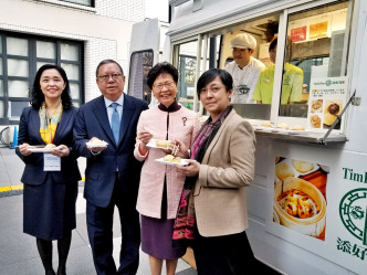 旅發局請來「添好運」推介香港美食。