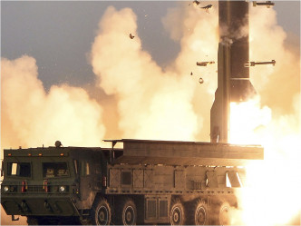 美、日、韩将商讨北韩射导弹问题。AP资料图片