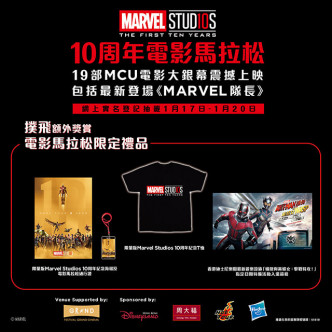 套票除了Marvel Studios電影通行證外，每位成功購買的人士額外獲贈限定禮品。