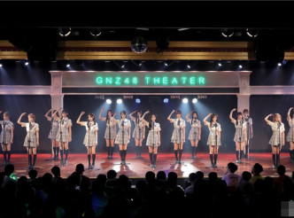 內地女子偶像團體 「GNZ48」。GNZ48微博圖片