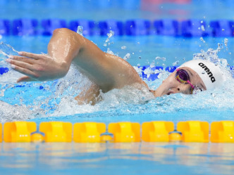 何诗蓓晋身200米自由泳决赛。AP