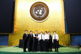 BTS第三度出席联合国大会。