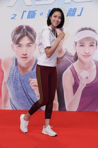 刘颖镟要加紧练习应付马拉松宣传。