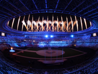 東京奧運閉幕式正式舉行。新華社