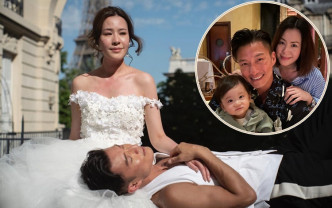 陈山聪和Apple结婚两周年。