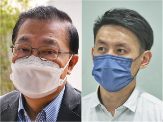 譚耀宗（左）指或會重新加入委任議員，羅健熙（右）則批評做法倒退。資料圖片