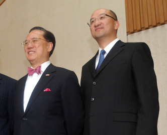 谭志源2009年出任曾荫权的特首办主任。资料图片