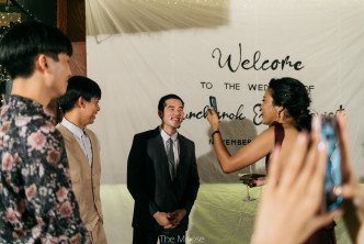 新娘邀3位前男友出席婚礼。网上图片