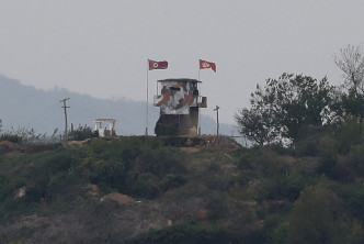 南北韩边界附近一个警岗日前发生冲突。AP图