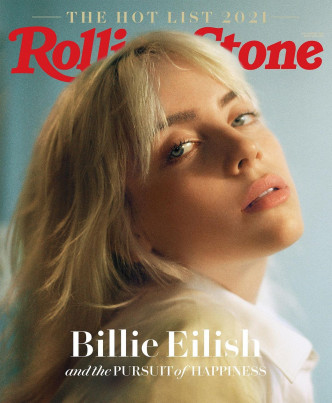 Billie 上載新雜誌靚相到社交平台。