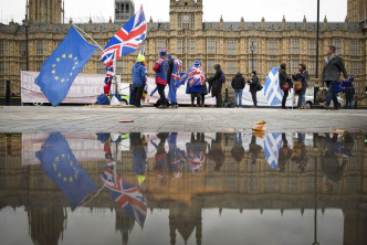 英國國内反對脫歐聲音加大。AP