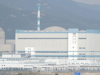 台山核电站一发电组件破裂。传真社图片