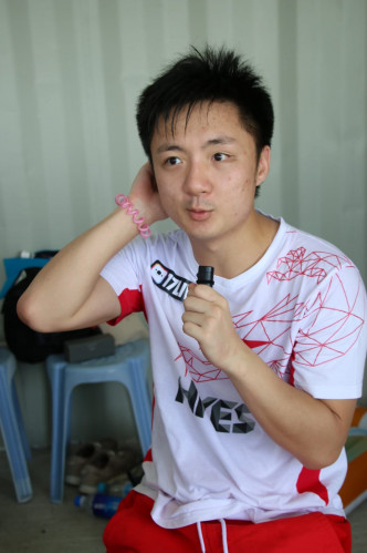 「百万林锺拳赛」门票明日公开发售，锺培生希望大家多多支持。