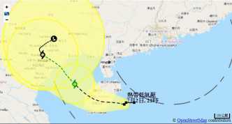 天文台预测路径