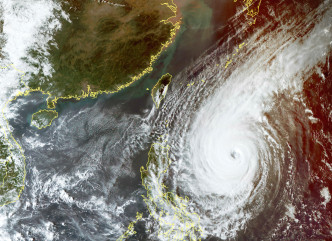 日本气象厅卫星云图