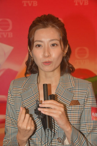 陈自瑶今日出席剧集宣传活动。