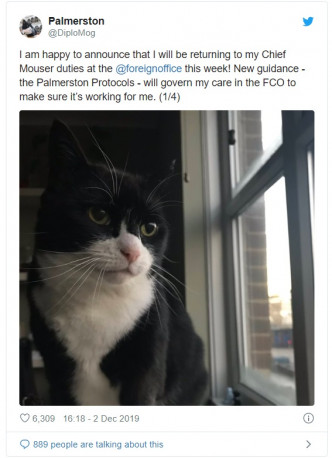 帕默斯頓(Palmerston)回歸英國外交部。網上圖片