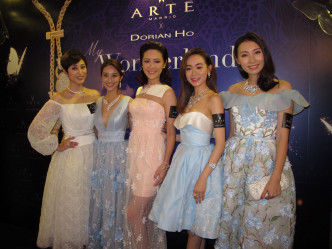 陈凯琳、张文慈和杨思琦等出席「My Wonderland魔幻派对」。