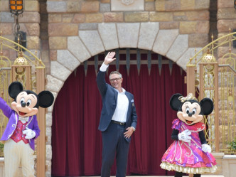 迪士尼樂園度假區行政總裁莫偉庭。