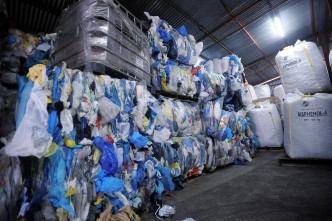 塑膠回收場。資料圖片