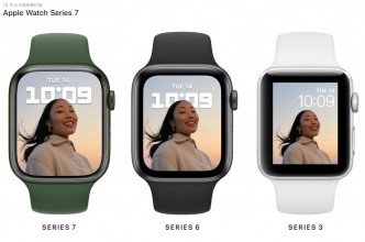 最新一代Apple Watch屏幕为历代最大。苹果官网