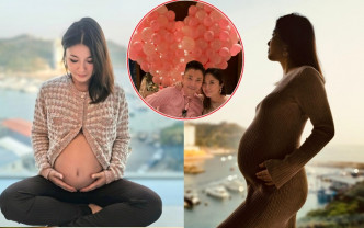 劉倩婷趁牛一公開大肚相宣佈懷孕8個月。