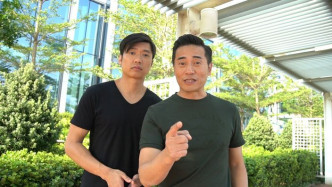 欧瑞伟（右）和李伟健从《爱‧回家》第1辑合作至第3辑，默契十足。