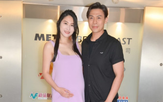 陈少邦太太已怀孕7个月。