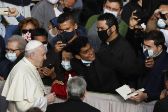 教宗拒绝与蓬佩奥会面，理由是避免影响美国总统大选。AP资料图片