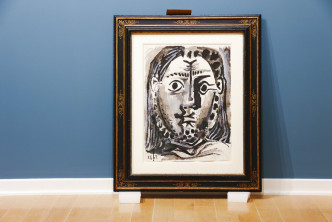 拍賣的畢卡索畫作。美聯社圖片
