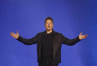 Elon Musk 在Twitter 上发文推荐使用通讯程式 Signal。AP资料图片