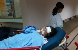 傷者留醫廣華醫院。