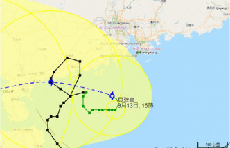 天文台预料风暴明日最接近香港。