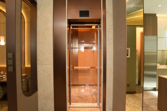7号屋为项目仅3个设有私人电梯的洋房之一。