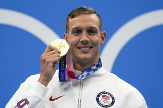 积素同日再添两金，成历来第五位单届奥运五金泳将。AP